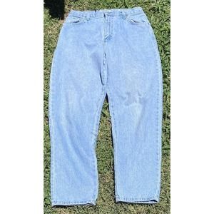 Vintage Northwest Blue USA Made 100% Cotton Light Blue 80s High Waist Mom Jean
